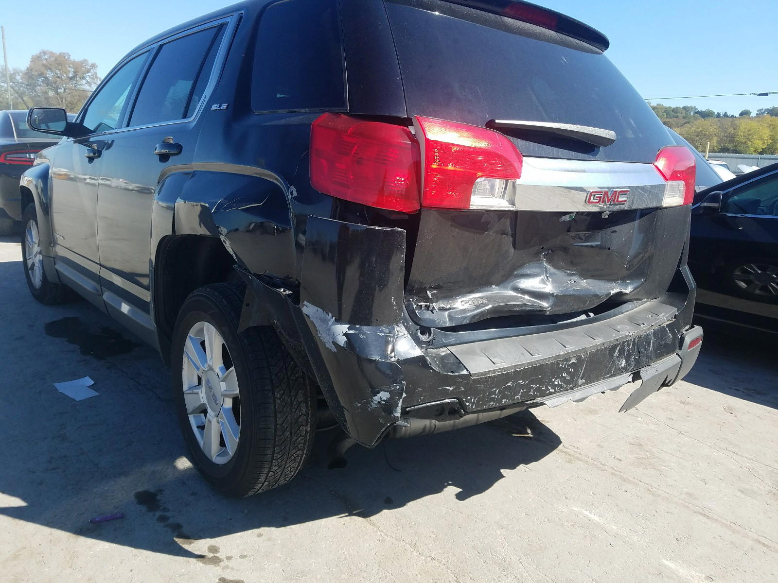 Photo 9 from auction – 2012 GMC TERRAIN SL with VIN 2GKALMEK7C6397381