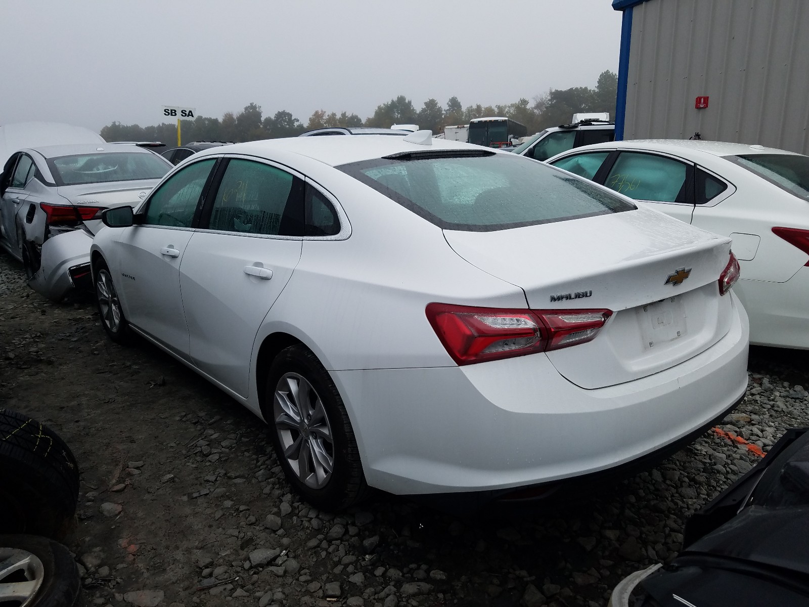 Photo 3 from auction – 2020 CHEVROLET MALIBU LT with VIN 1G1ZD5ST5LF088795