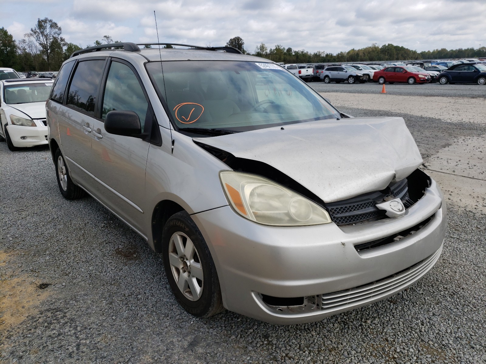 Photo 1 from auction – 2005 TOYOTA SIENNA CE with VIN 5TDZA23C45S244132