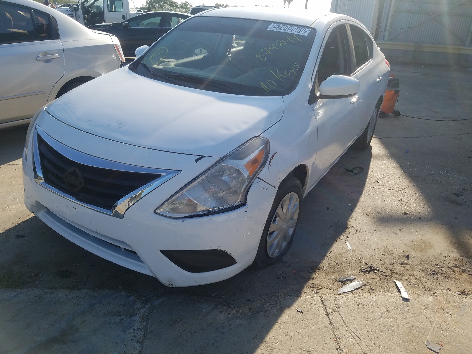 Photo 2 from auction – 2017 NISSAN VERSA S with VIN 3N1CN7AP6HL874244