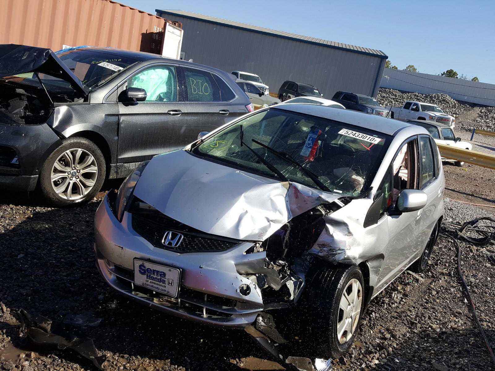 Photo 2 from auction – 2012 HONDA FIT with VIN JHMGE8H36CC039299