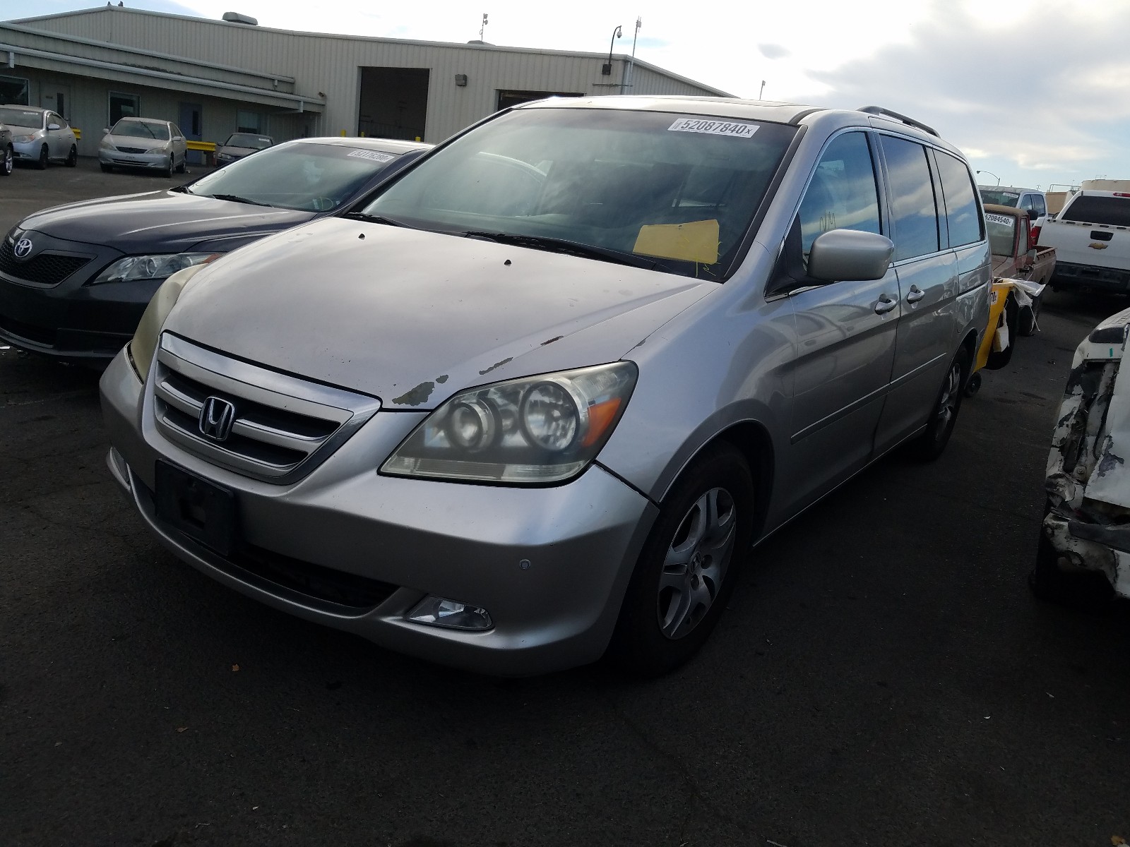Photo 2 from auction – 2007 HONDA ODYSSEY TO with VIN 5FNRL38897B086804