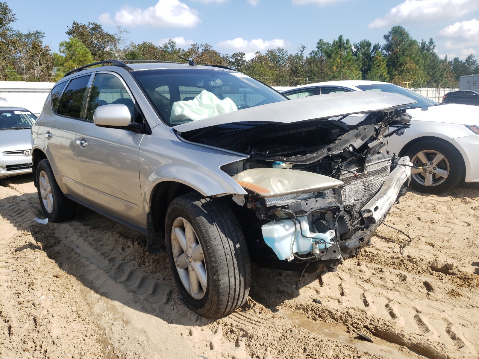 Photo 11 from auction – 2005 NISSAN MURANO SL with VIN JN8AZ08W85W402733