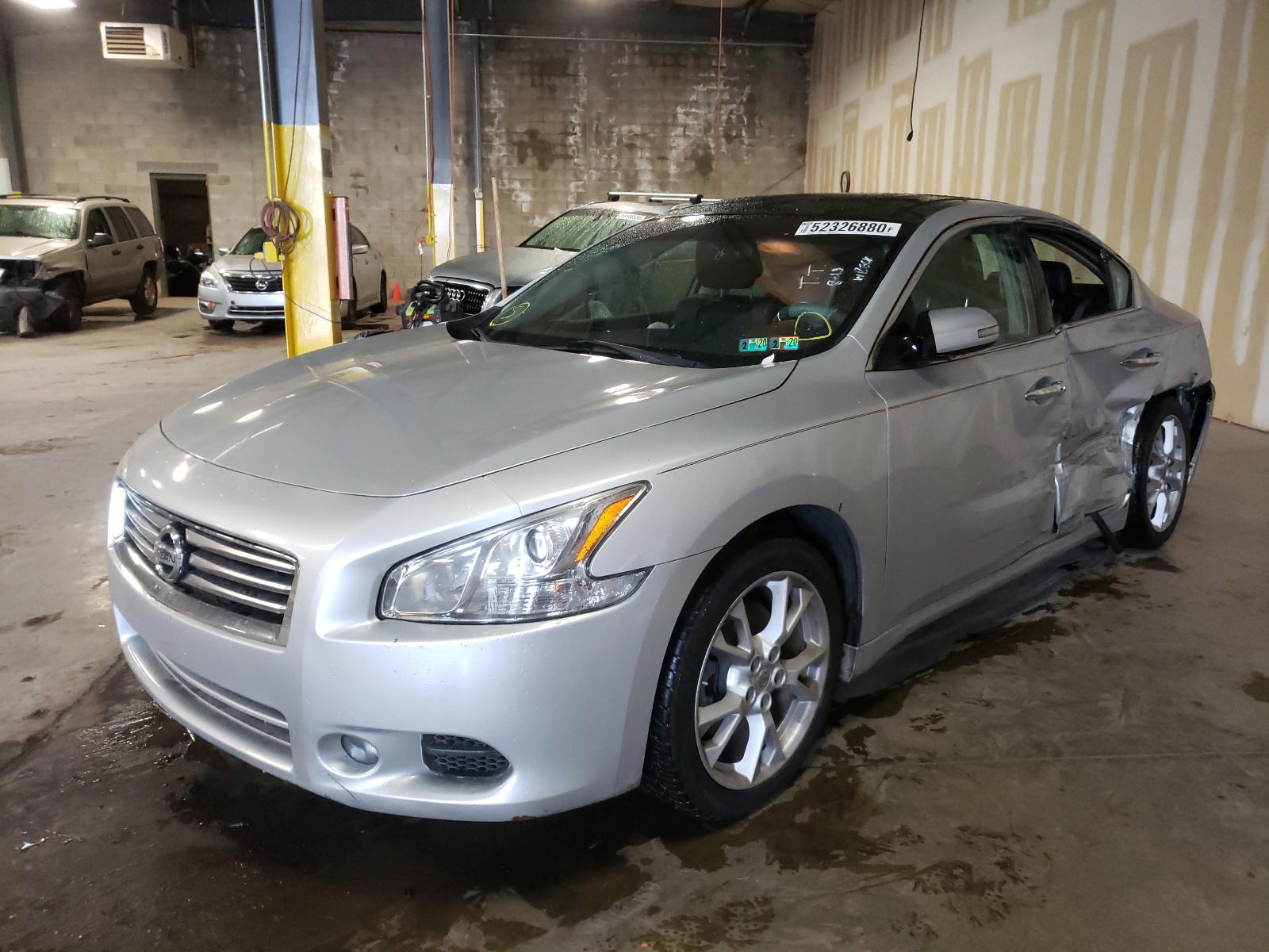 Photo 2 from auction – 2014 NISSAN MAXIMA S with VIN 1N4AA5AP9EC484885