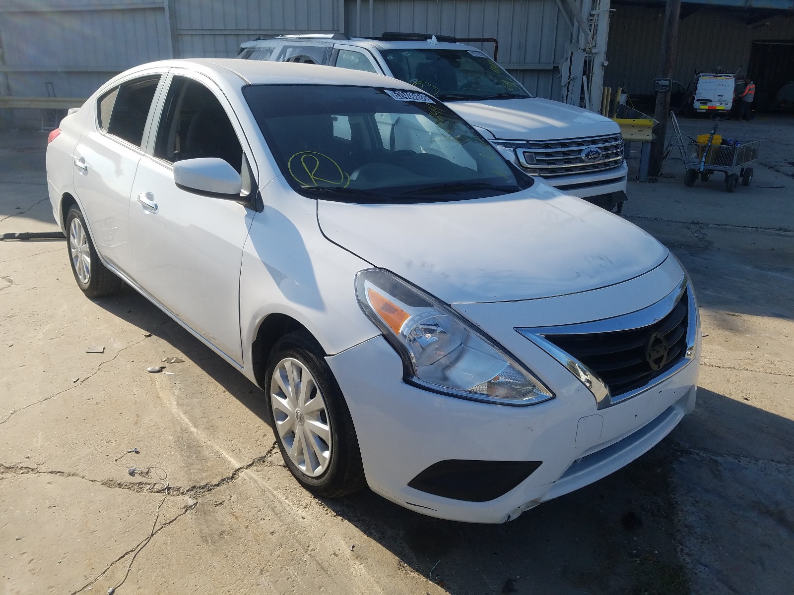 NISSAN VERSA S 2017 with VIN 3N1CN7AP6HL874244 - Photo from auction