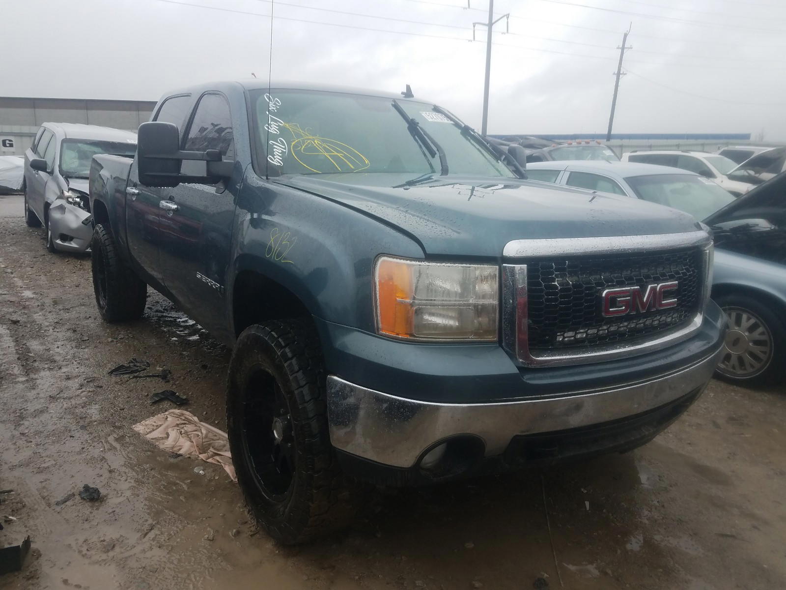 GMC SIERRA K15 2008 with VIN 2GTEK13M481268554 - Photo from auction