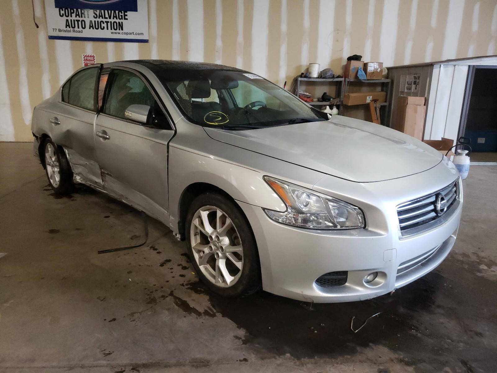 NISSAN MAXIMA S 2014 with VIN 1N4AA5AP9EC484885 - Photo from auction