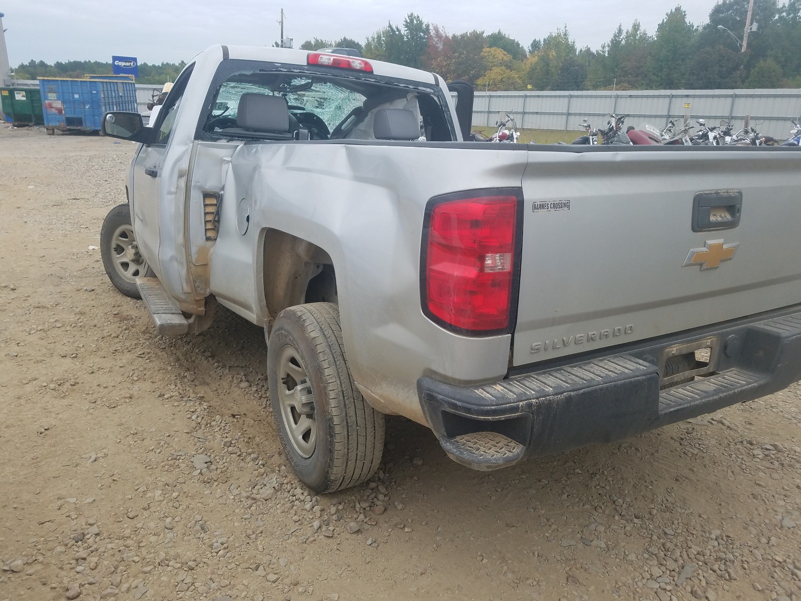 Photo 3 from auction – 2015 CHEVROLET SILVERADO with VIN 1GCNCPEH7FZ431637