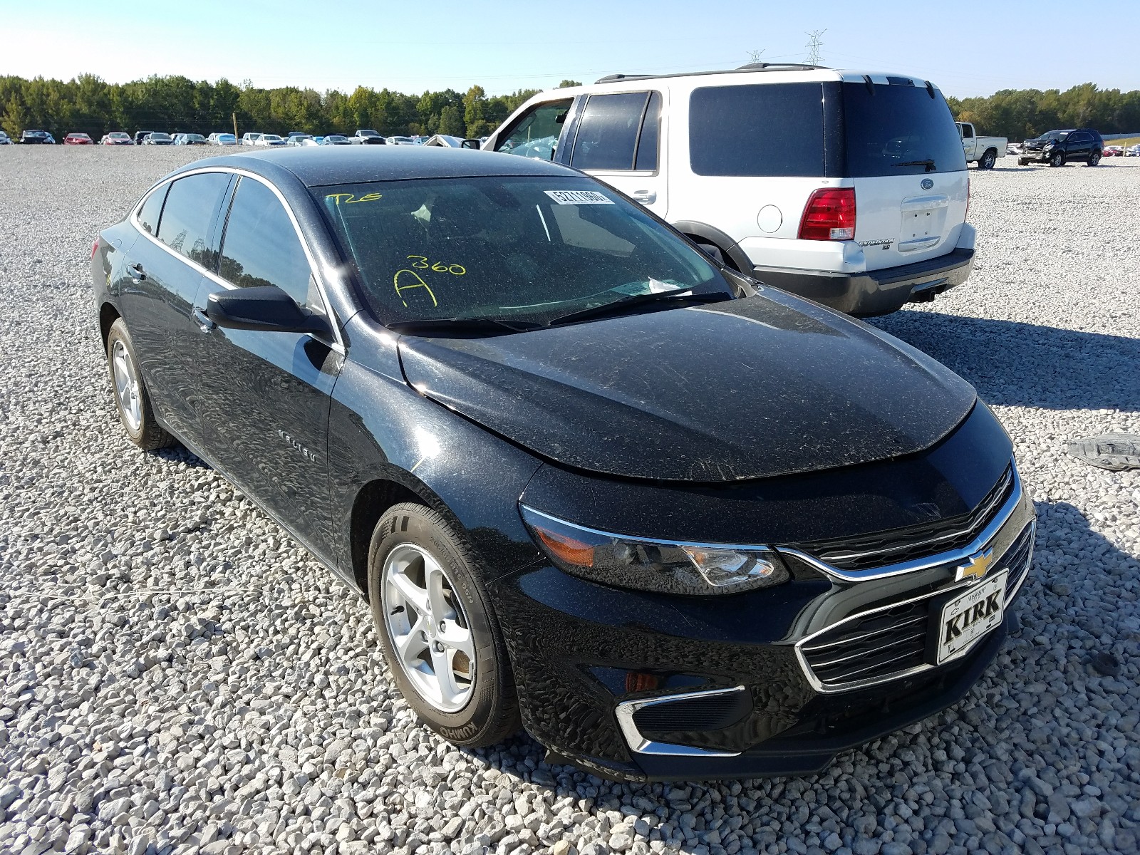CHEVROLET MALIBU LS 2017 with VIN 1G1ZB5ST0HF101627 - Photo from auction