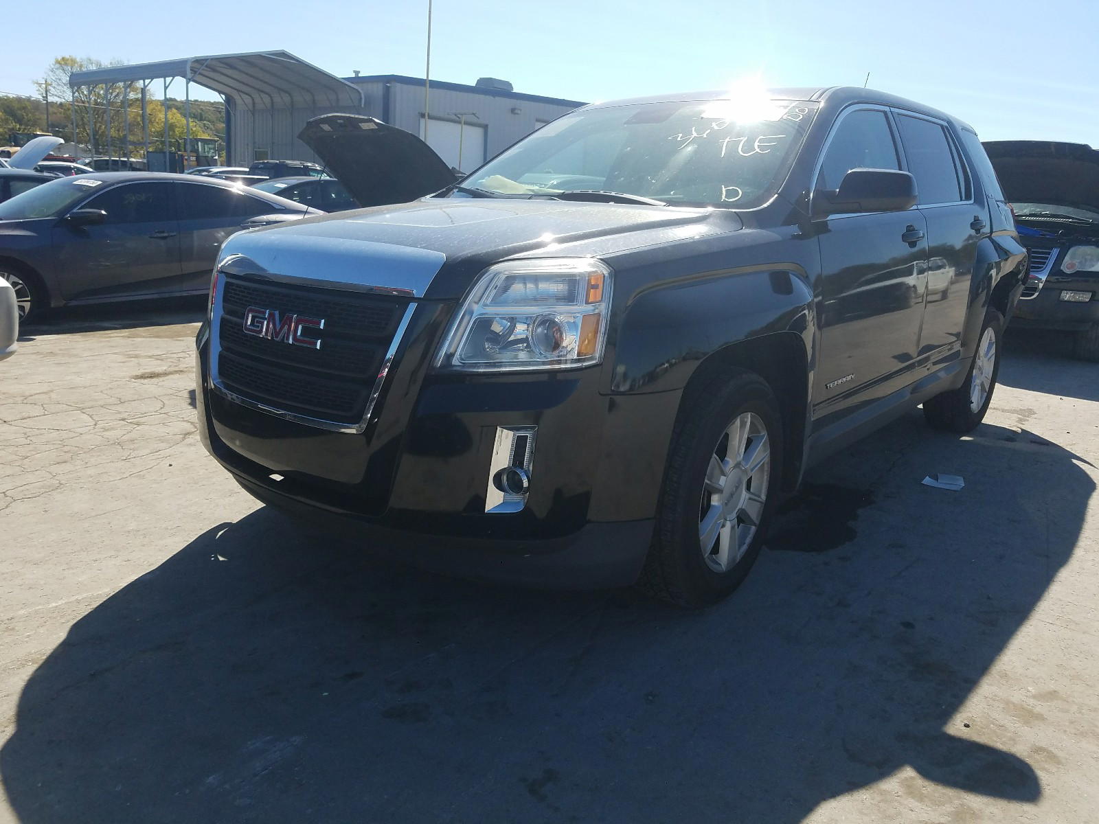 Photo 2 from auction – 2012 GMC TERRAIN SL with VIN 2GKALMEK7C6397381