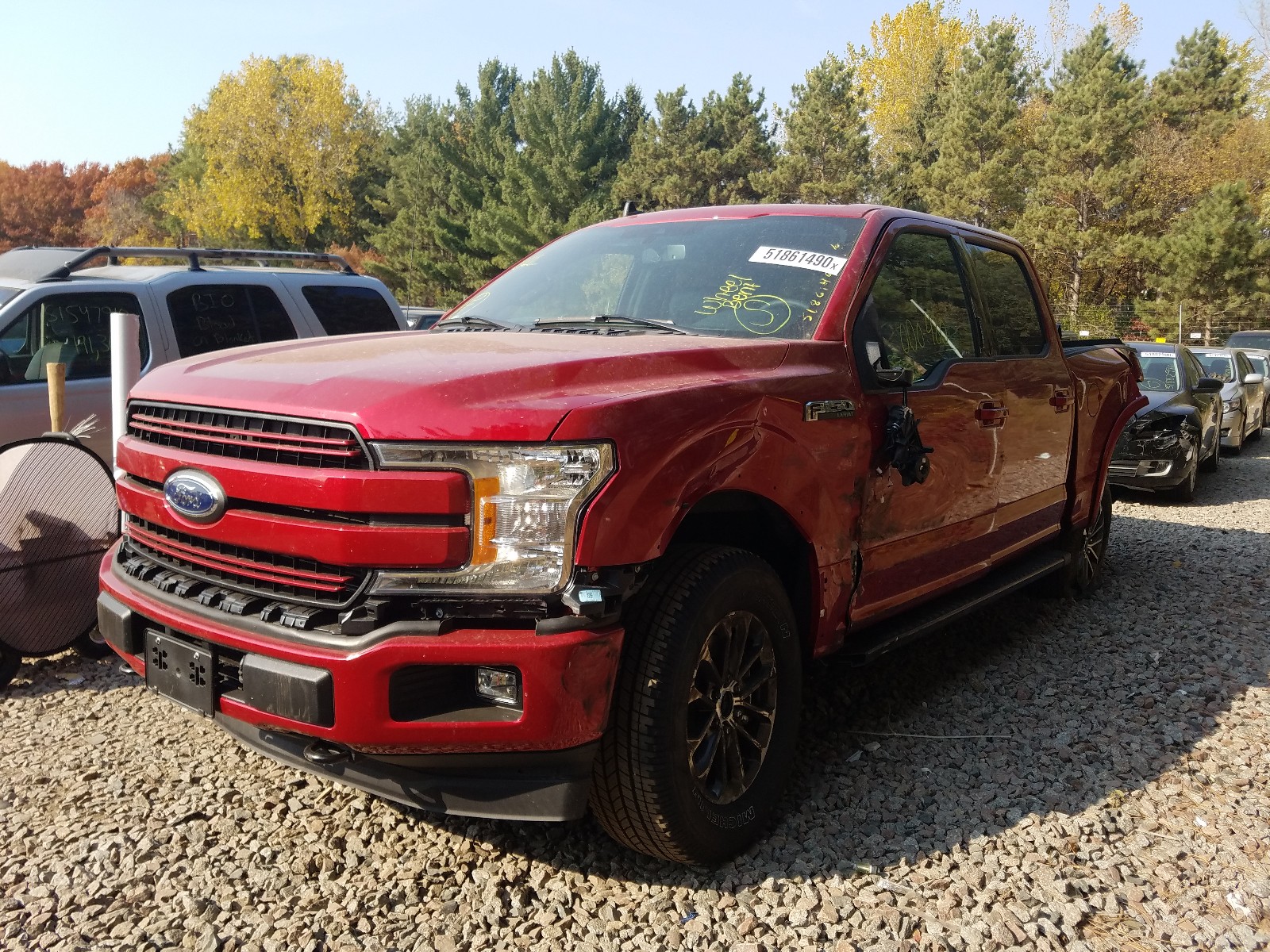 Photo 2 from auction – 2020 FORD F150 SUPER with VIN 1FTEW1EP7LKE87660