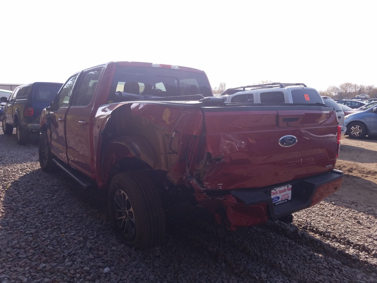 Photo 3 from auction – 2020 FORD F150 SUPER with VIN 1FTEW1EP7LKE87660