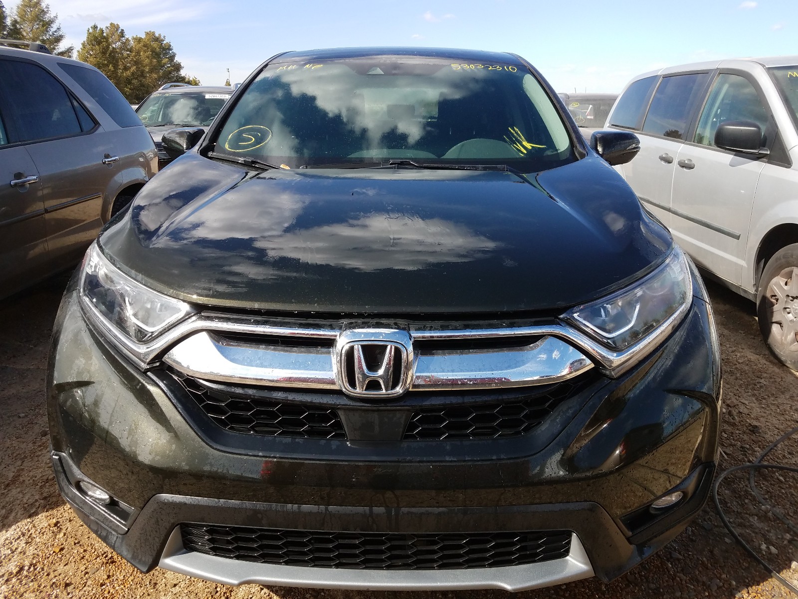 Photo 9 from auction – 2017 HONDA CR-V EX with VIN 5J6RW2H59HL069677