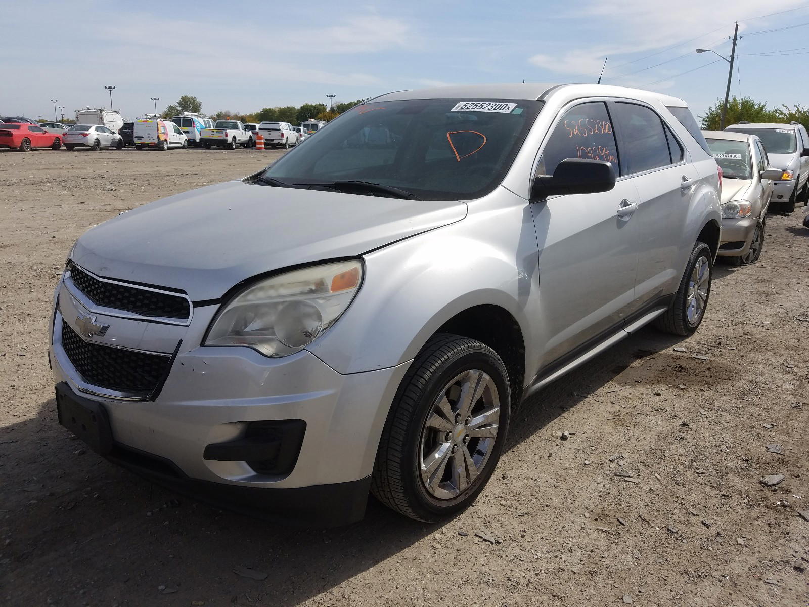 Photo 2 from auction – 2011 CHEVROLET EQUINOX LS with VIN 2GNALBEC1B1203150