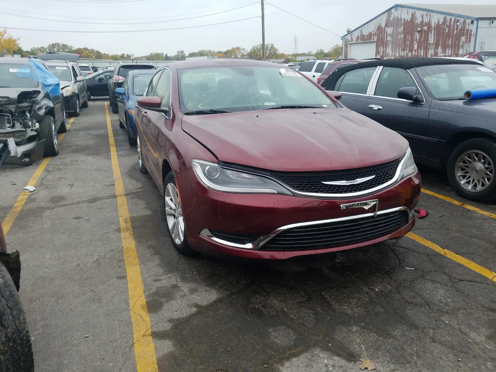 CHRYSLER 200 LIMITE 2017 with VIN 1C3CCCABXHN505813 - Photo from auction