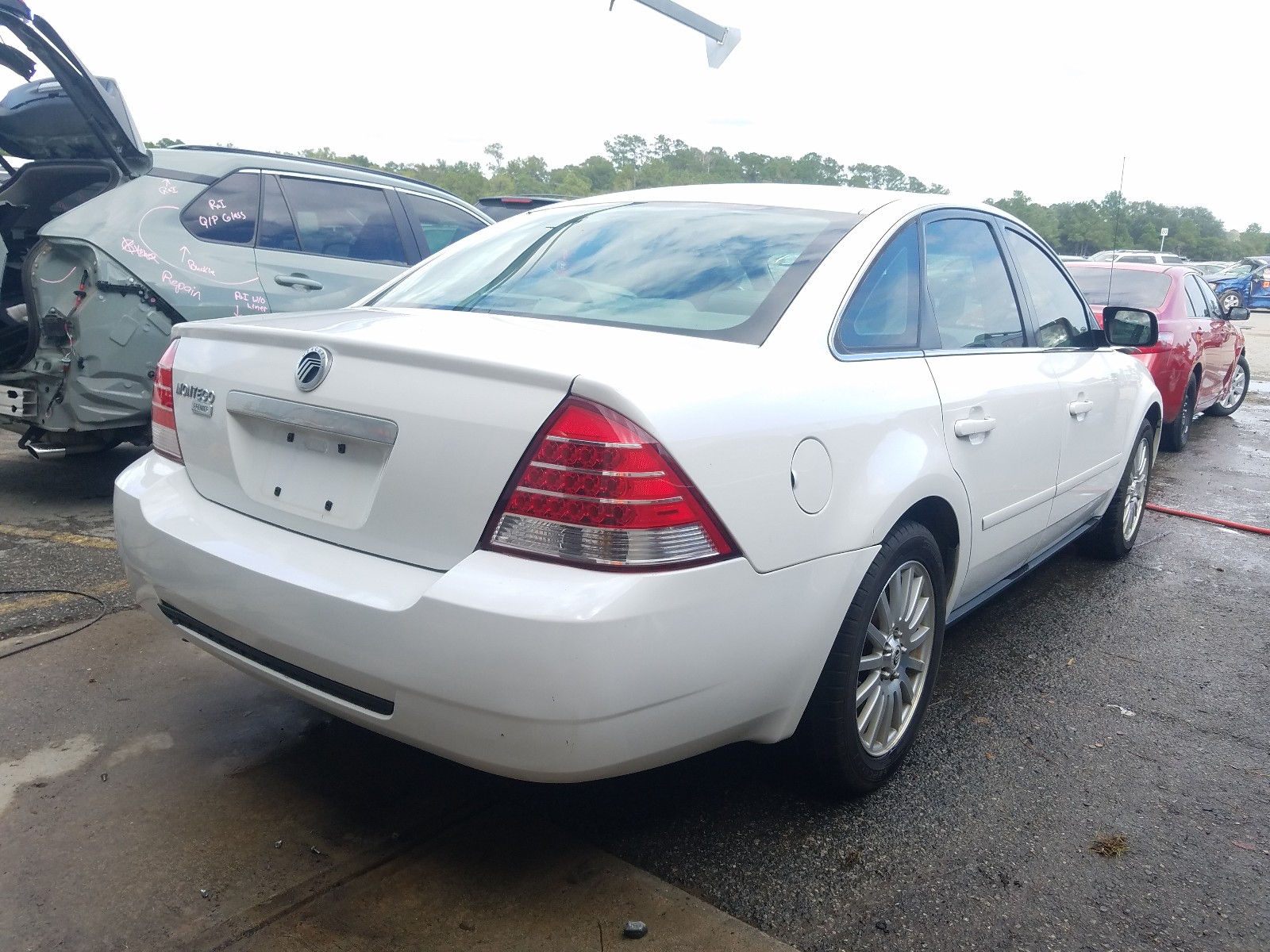 Photo 4 from auction – 2005 MERCURY MONTEGO PR with VIN 1MEFM42185G620829