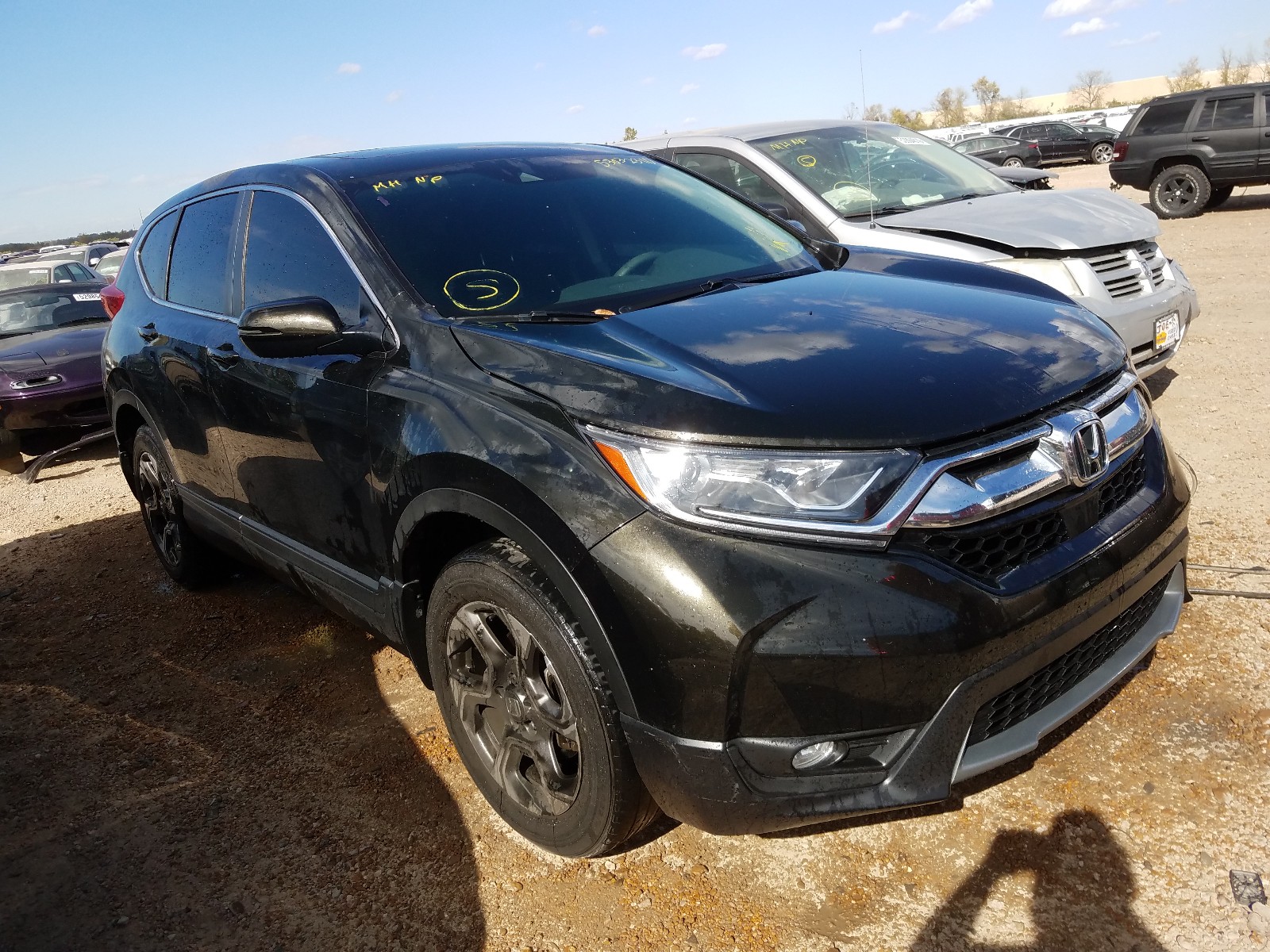 Photo 1 from auction – 2017 HONDA CR-V EX with VIN 5J6RW2H59HL069677
