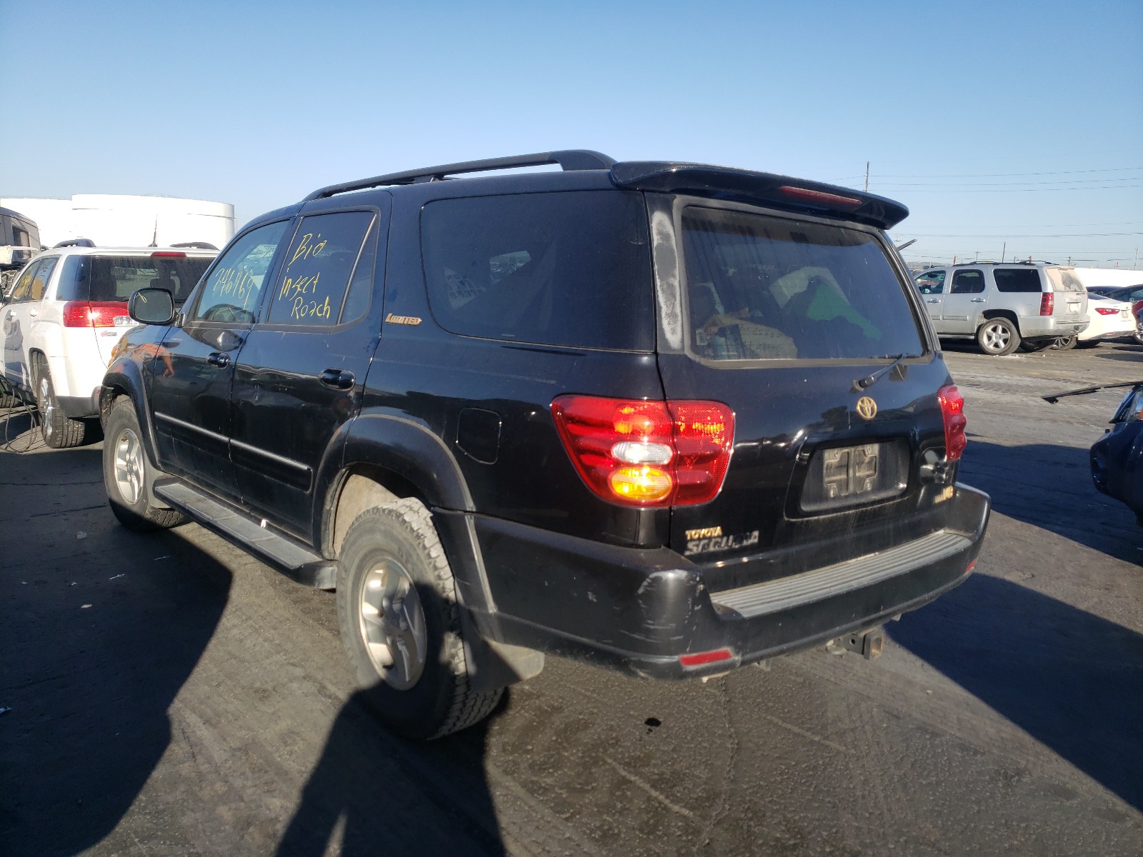 Photo 3 from auction – 2001 TOYOTA SEQUOIA LI with VIN 5TDZT38A11S050918