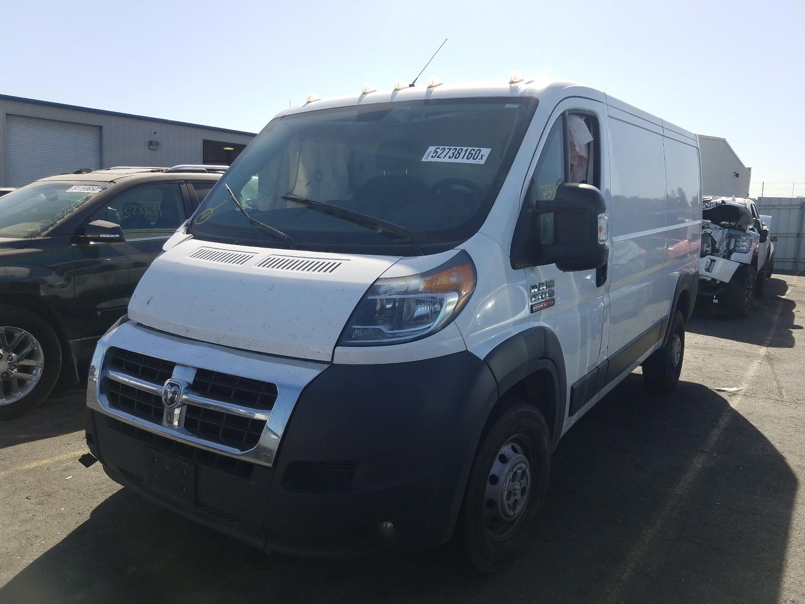 Photo 2 from auction – 2016 RAM PROMASTER with VIN 3C6TRVAG1GE136996