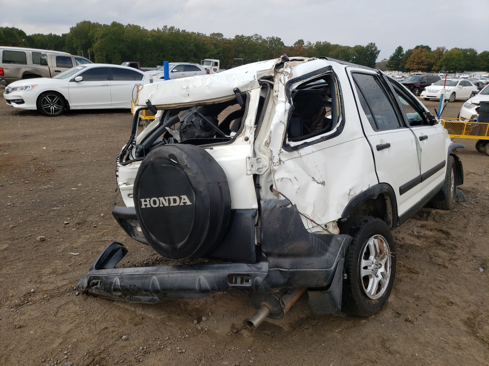 Photo 4 from auction – 2004 HONDA CR-V EX with VIN JHLRD78814C002135