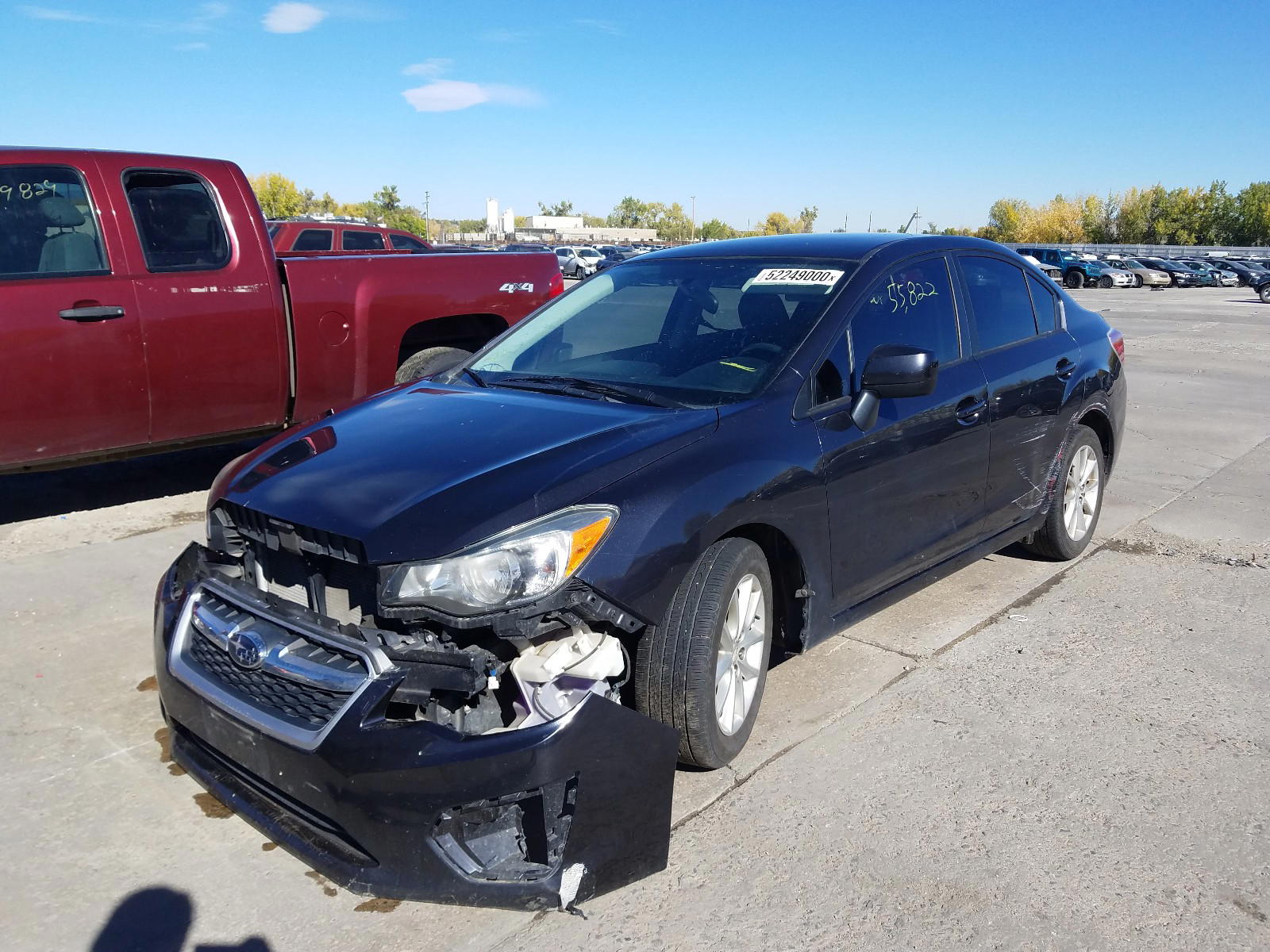 Photo 2 from auction – 2014 SUBARU IMPREZA PR with VIN JF1GJAC66EH020804