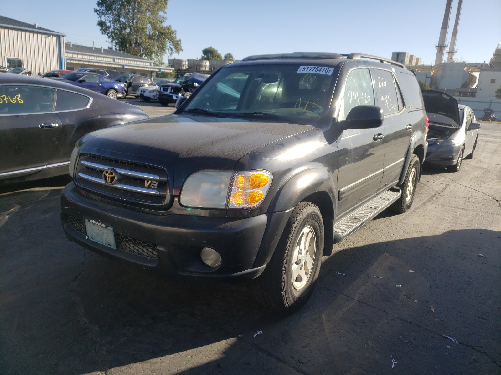 Photo 2 from auction – 2001 TOYOTA SEQUOIA LI with VIN 5TDZT38A11S050918