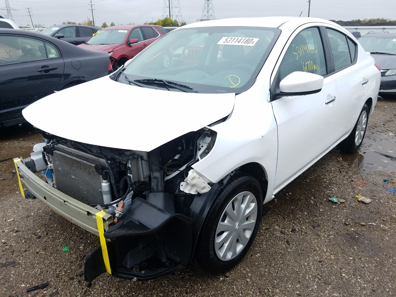 Photo 2 from auction – 2017 NISSAN VERSA S with VIN 3N1CN7AP6HL857850