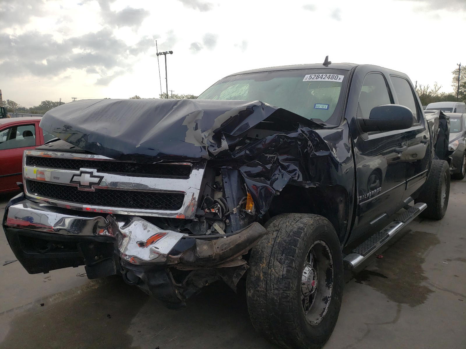 Photo 2 from auction – 2007 CHEVROLET SILVERADO with VIN 3GCEK13M87G506685