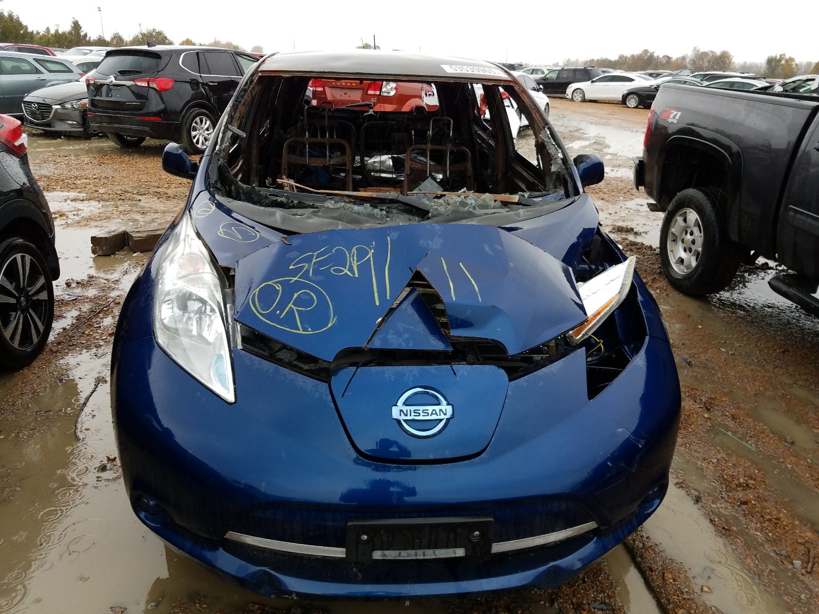Photo 9 from auction – 2016 NISSAN LEAF S with VIN 1N4AZ0CP0GC310294