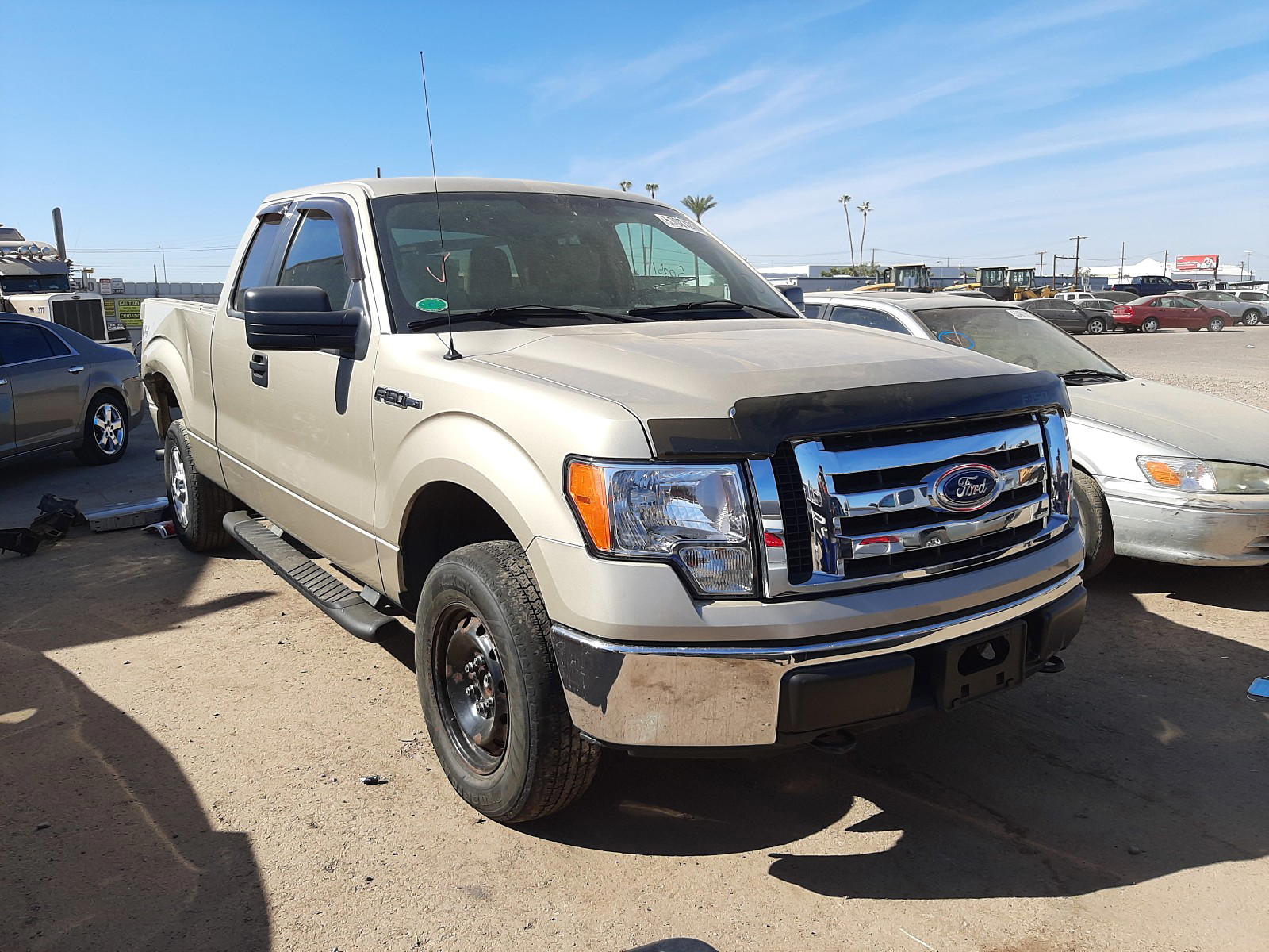 FORD F150 SUPER 2010 with VIN 1FTEX1E85AFA36237 - Photo from auction