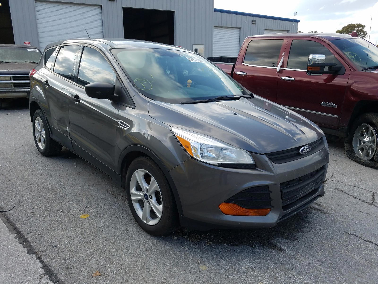 FORD ESCAPE S 2014 with VIN 1FMCU0F70EUB46089 - Photo from auction
