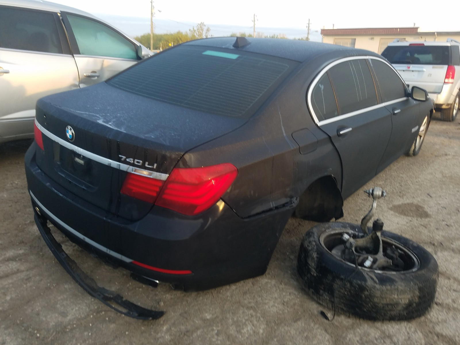Photo 4 from auction – 2015 BMW 740 LI with VIN WBAYE4C55FD947407