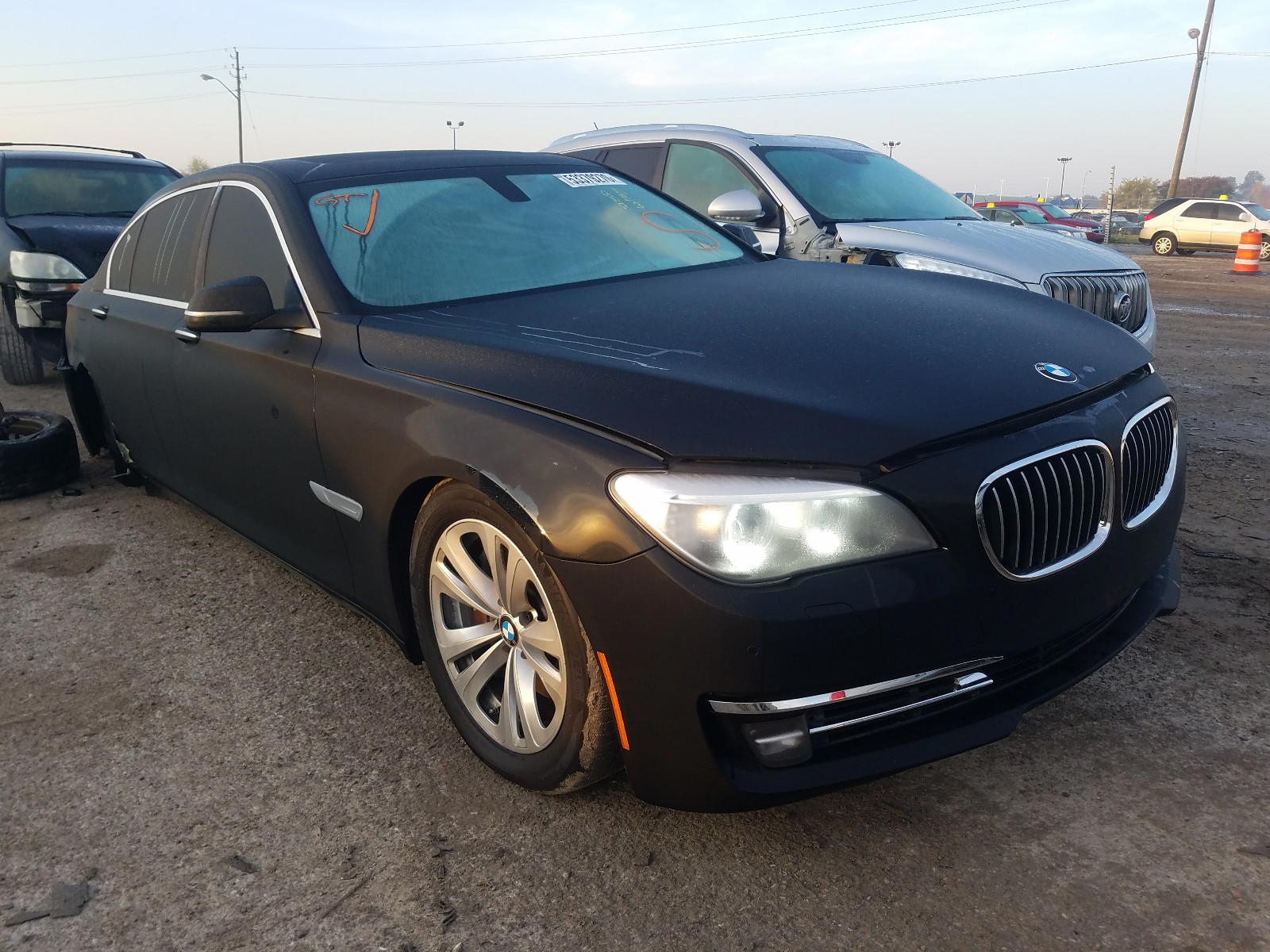 BMW 740 LI 2015 with VIN WBAYE4C55FD947407 - Photo from auction