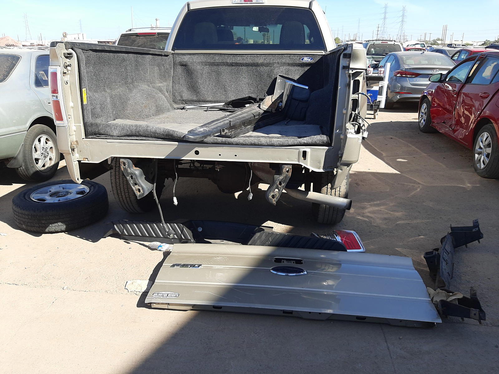 Photo 9 from auction – 2010 FORD F150 SUPER with VIN 1FTEX1E85AFA36237