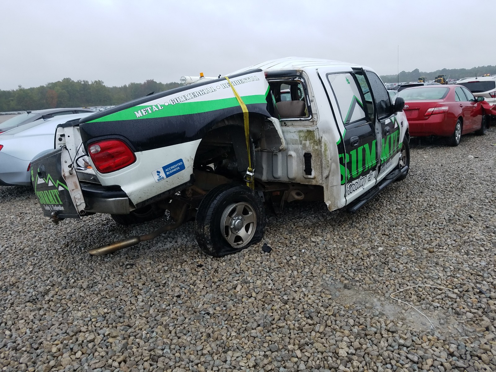 Photo 4 from auction – 2003 FORD F150 SUPER with VIN 1FTRW076X3KC48863