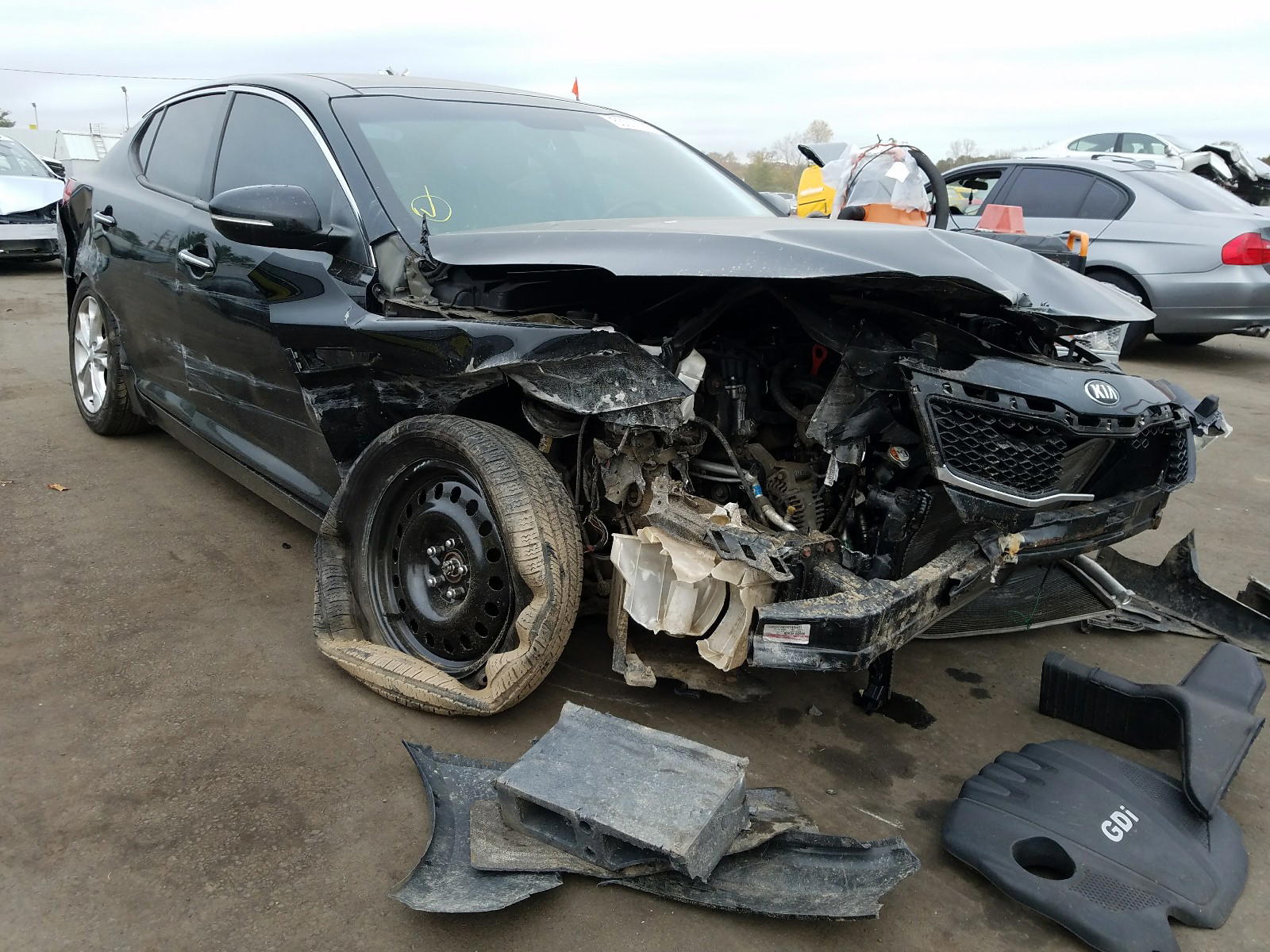 KIA OPTIMA EX 2013 with VIN 5XXGN4A78DG101861 - Photo from auction