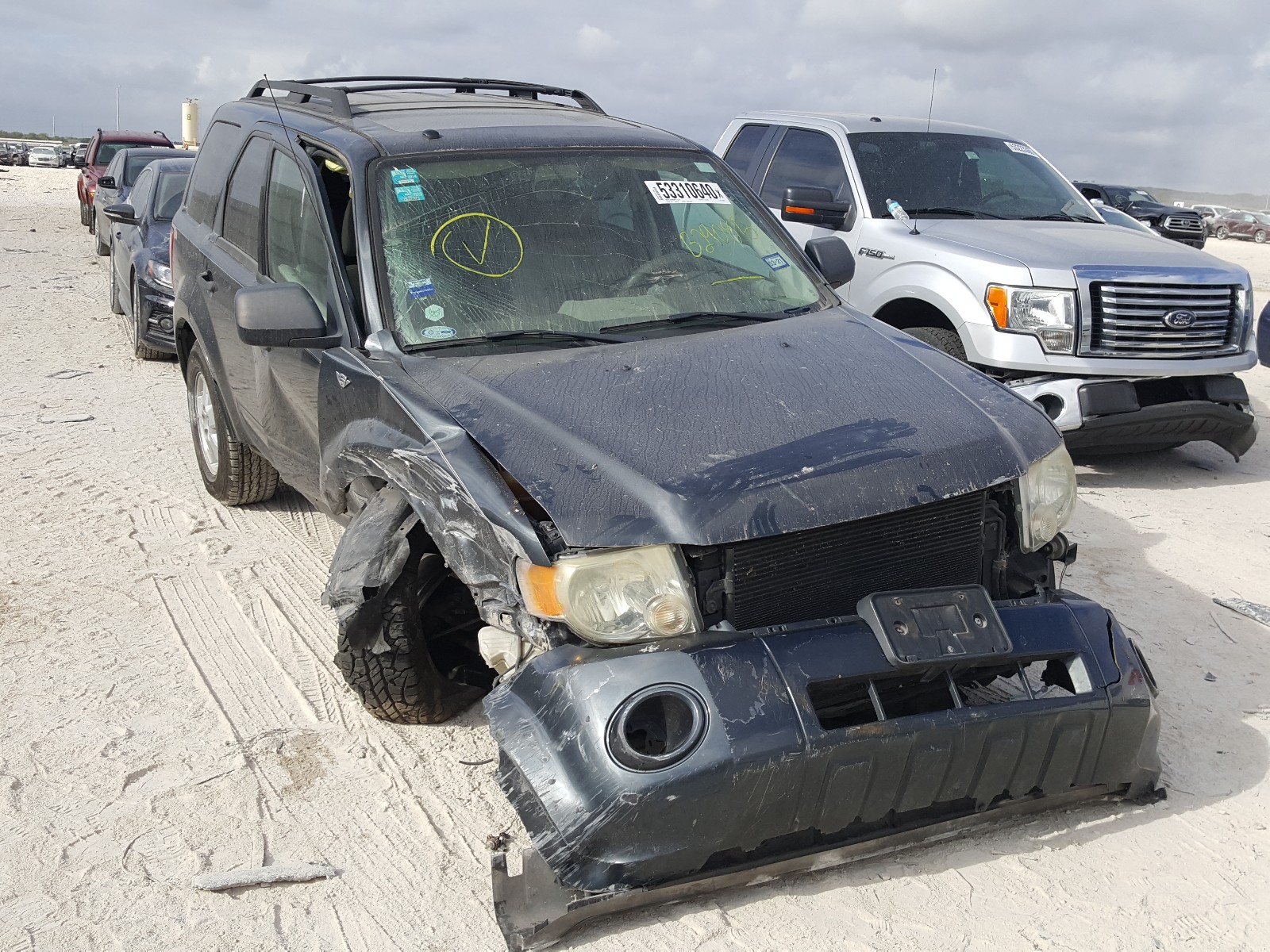 Photo 9 from auction – 2008 FORD ESCAPE XLT with VIN 1FMCU93108KB29085