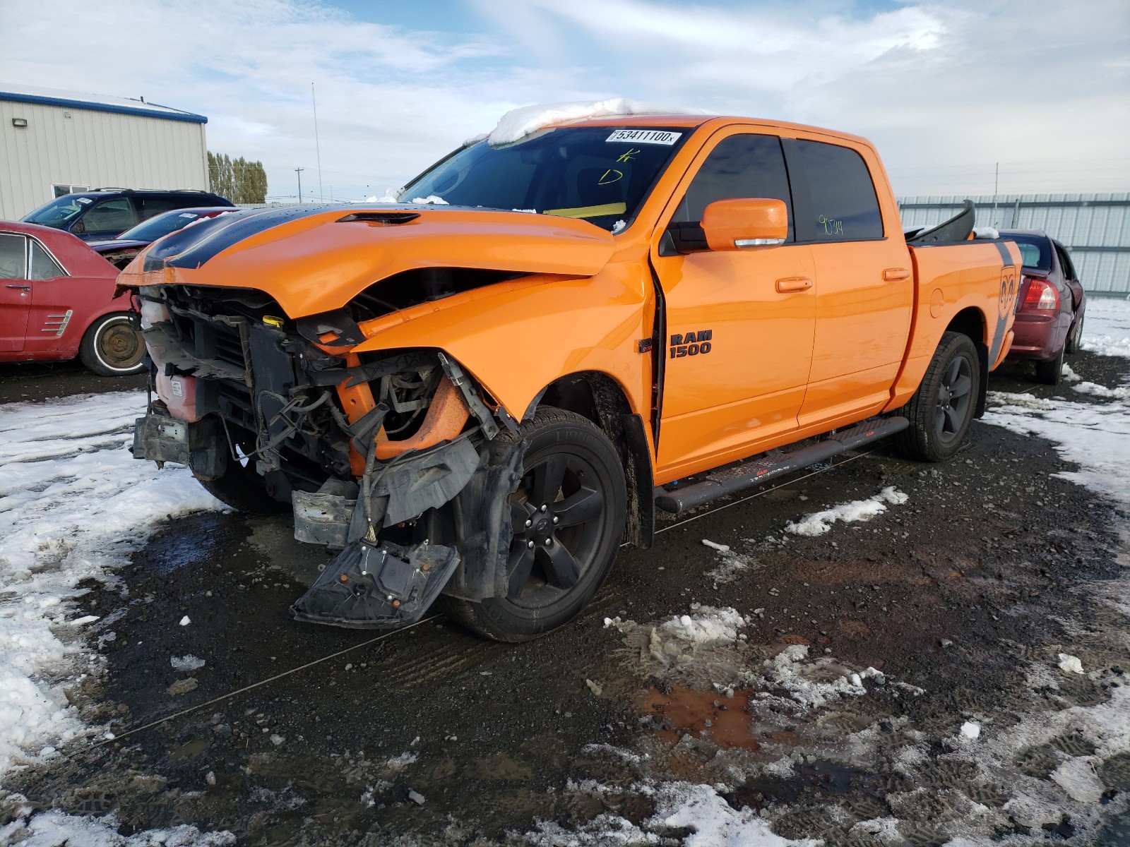 Photo 2 from auction – 2015 RAM 1500 SPORT with VIN 1C6RR7MT6FS701866
