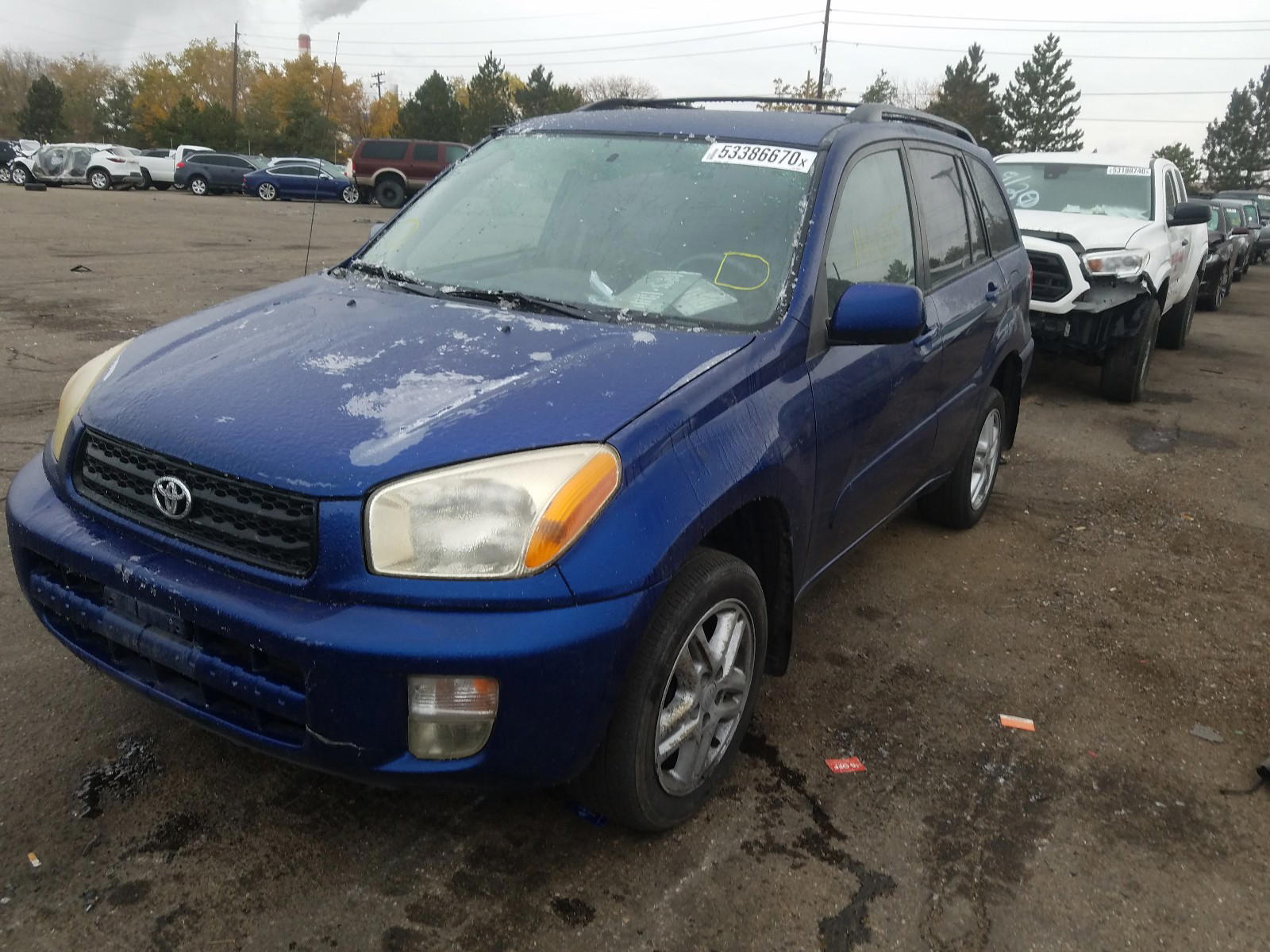 Photo 2 from auction – 2002 TOYOTA RAV4 with VIN JTEGH20V926009841