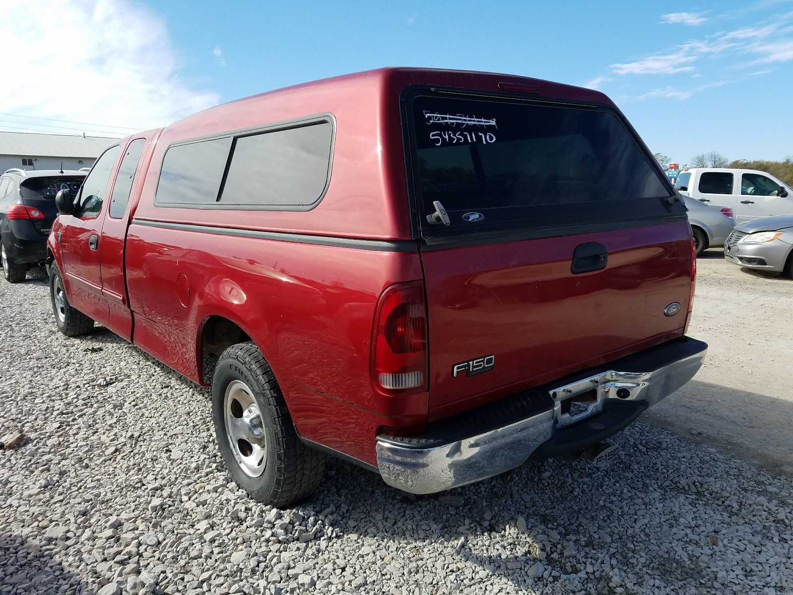 Photo 3 from auction – 2004 FORD F-150 HERI with VIN 2FTRX17W04CA67473
