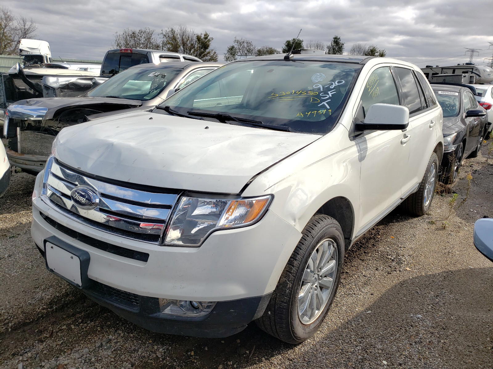 Photo 2 from auction – 2010 FORD EDGE SEL with VIN 2FMDK4JC8ABA49549