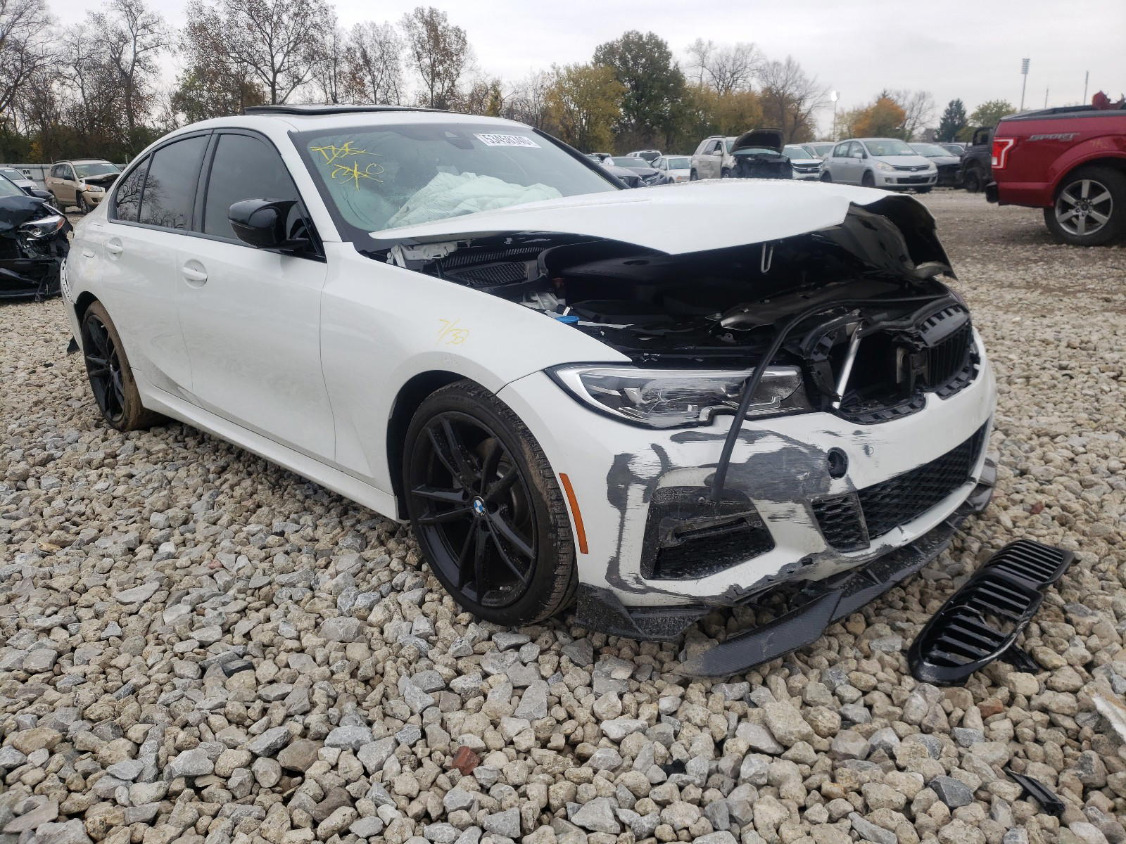 BMW 330XI 2019 with VIN WBA5R7C59KAJ80648 - Photo from auction