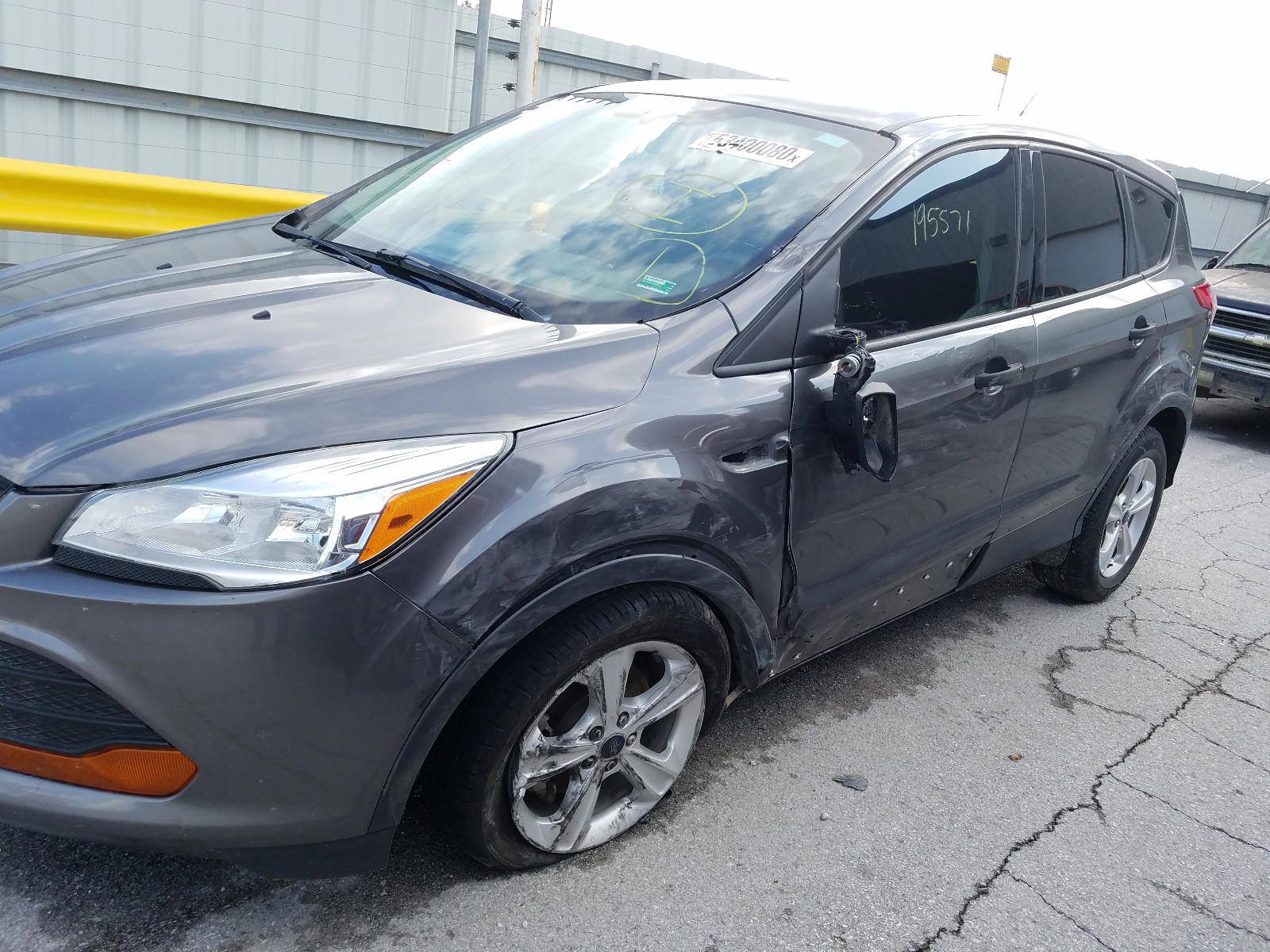 Photo 9 from auction – 2014 FORD ESCAPE S with VIN 1FMCU0F70EUB46089