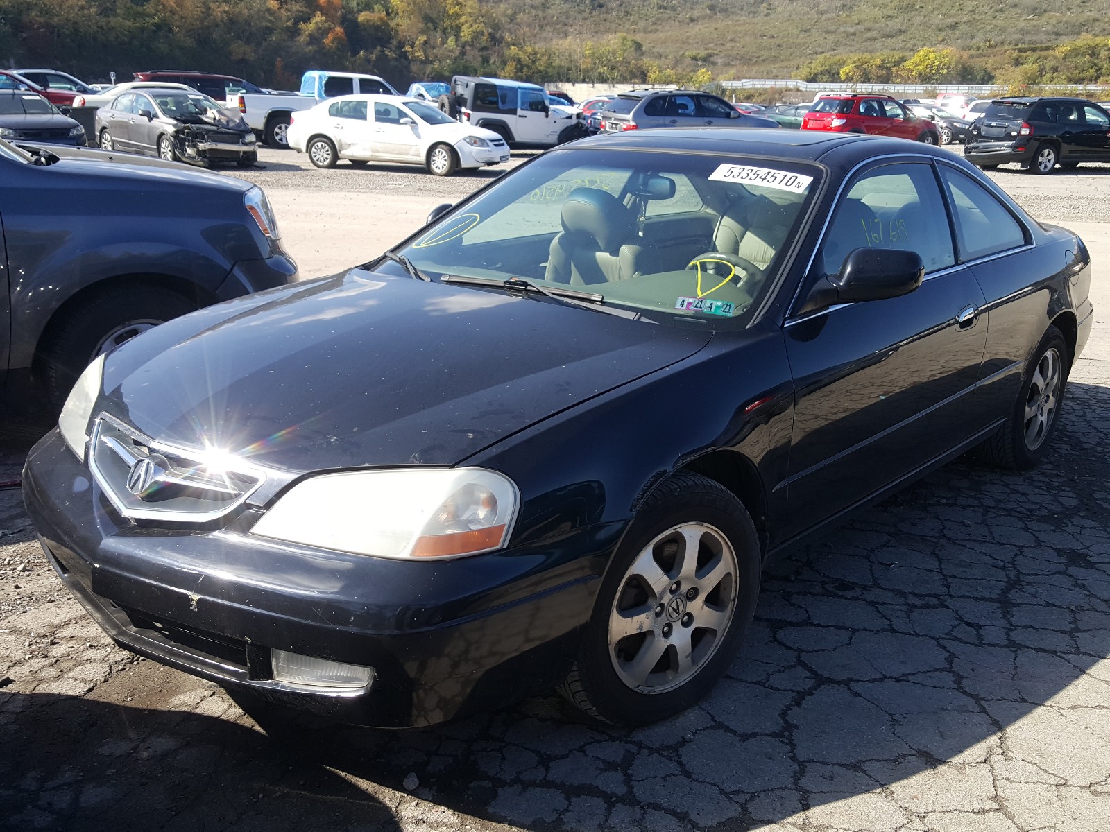 Photo 2 from auction – 2001 ACURA SLX with VIN 19UYA42491A027007