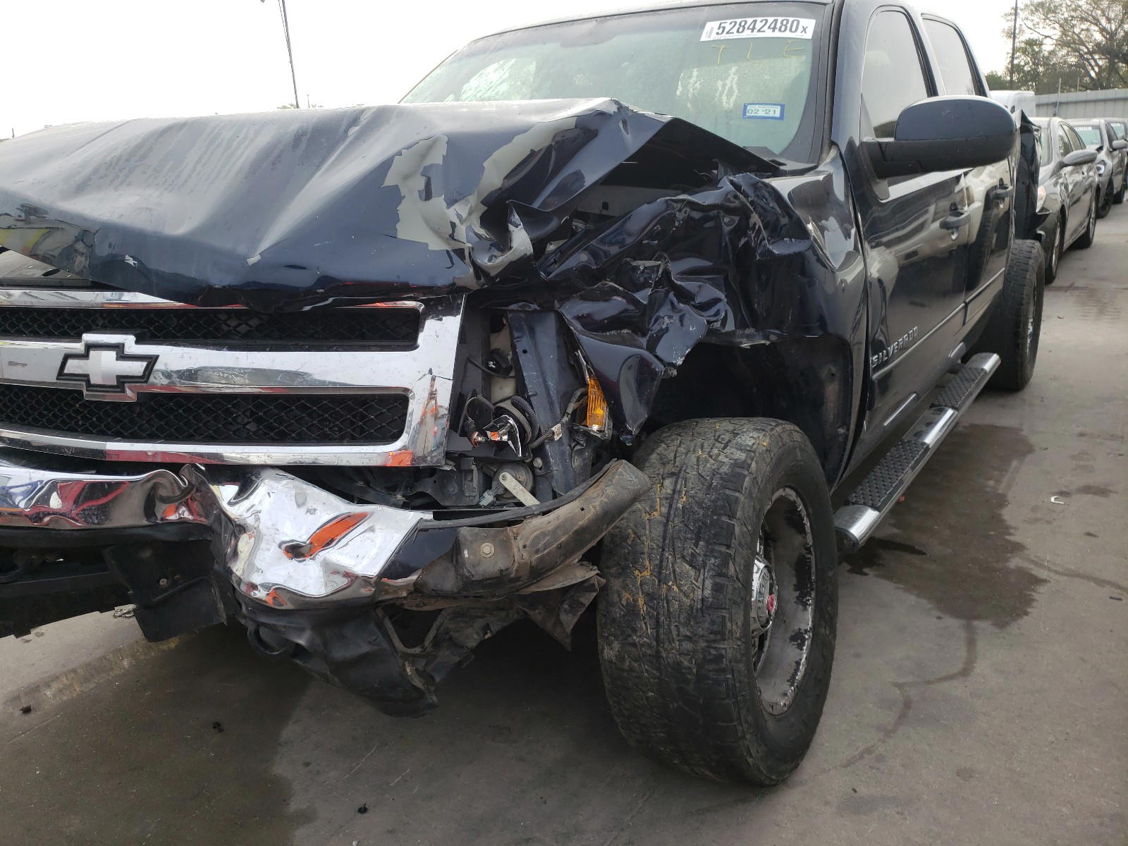 Photo 9 from auction – 2007 CHEVROLET SILVERADO with VIN 3GCEK13M87G506685