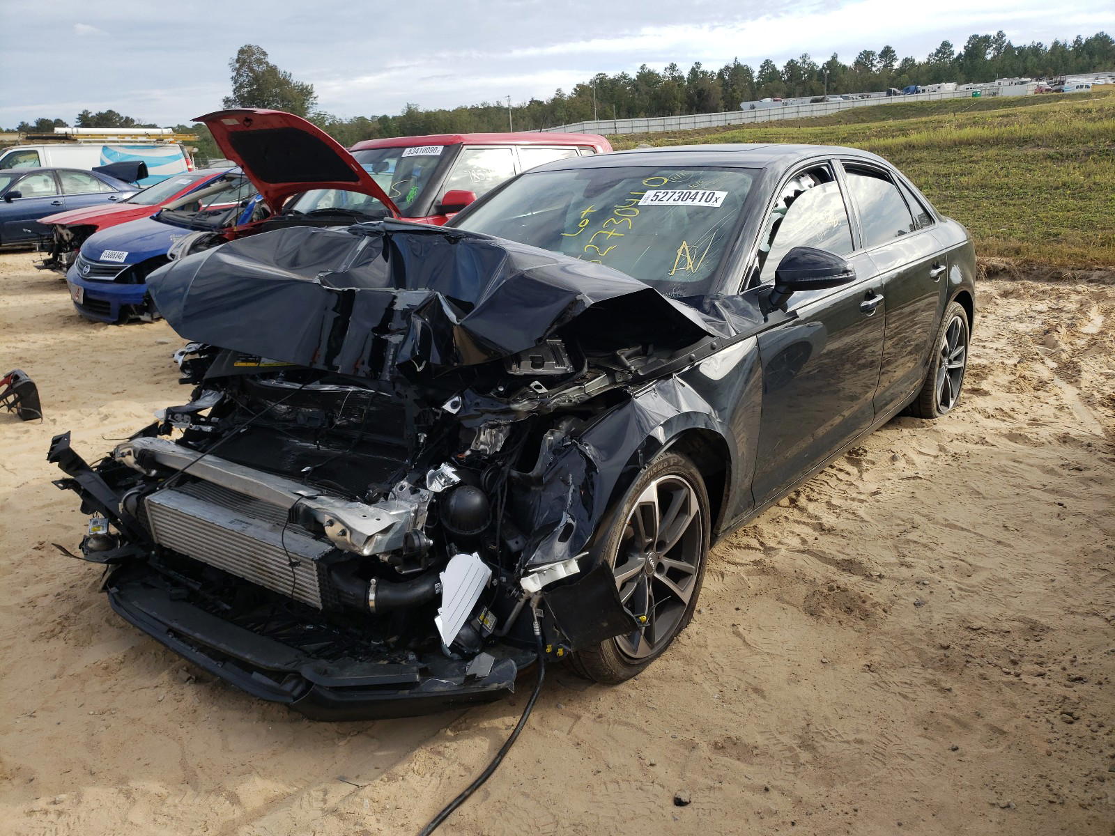 Photo 2 from auction – 2019 AUDI A4 PREMIUM with VIN WAUGMAF41KN019260
