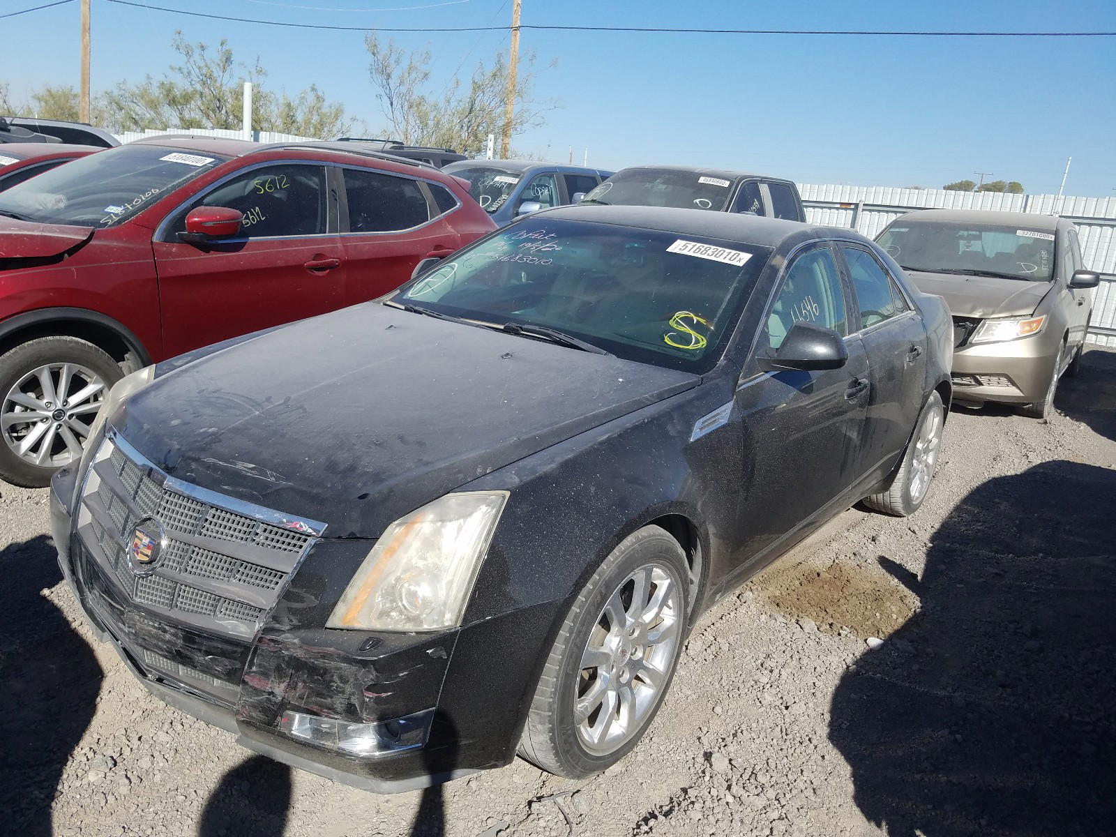 Photo 2 from auction – 2008 CADILLAC CTS with VIN 1G6DF577480183692