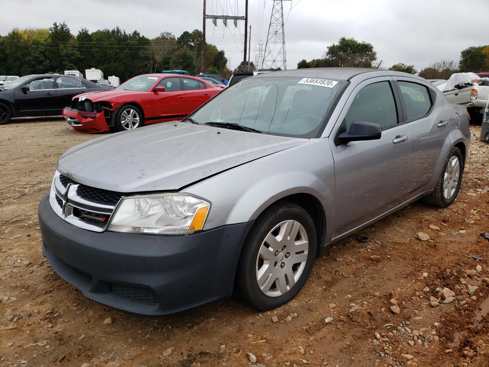 Photo 2 from auction – 2014 DODGE AVENGER SE with VIN 1C3CDZAB7EN167363