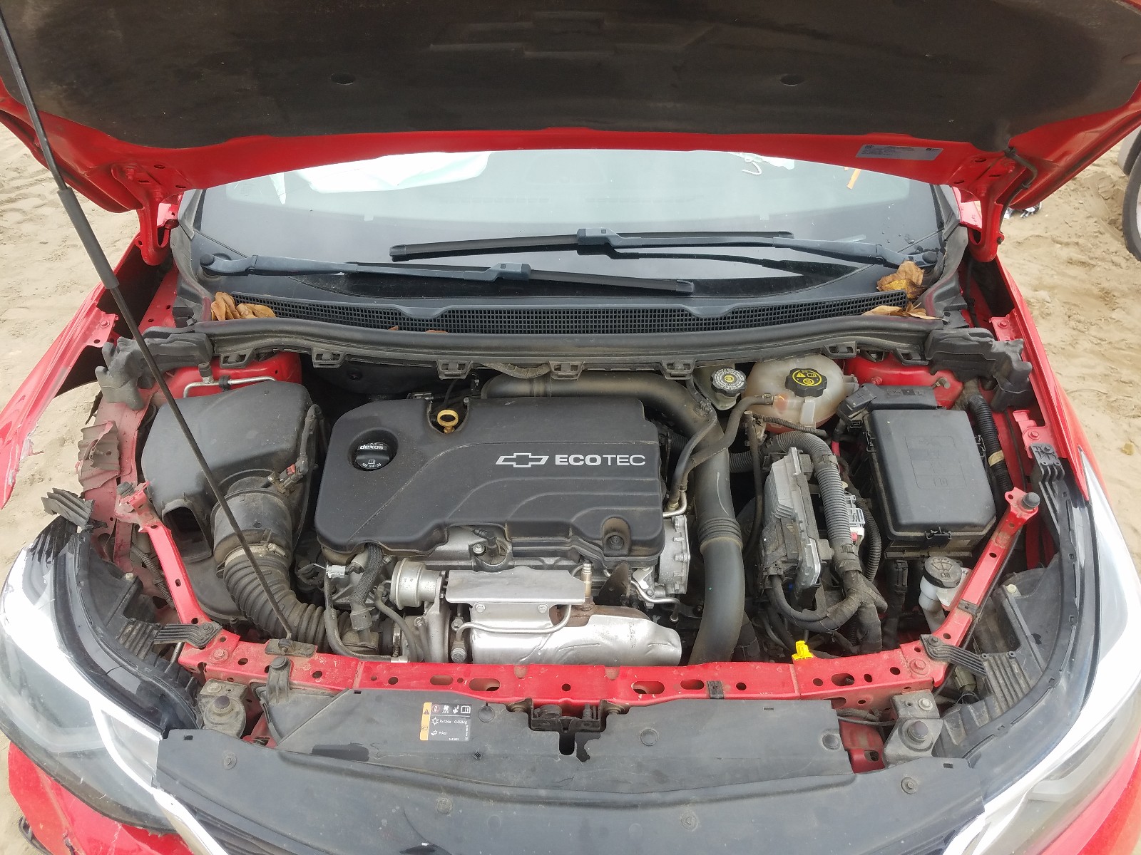 Photo 7 from auction – 2016 CHEVROLET CRUZE LT with VIN 1G1BE5SM0G7310862