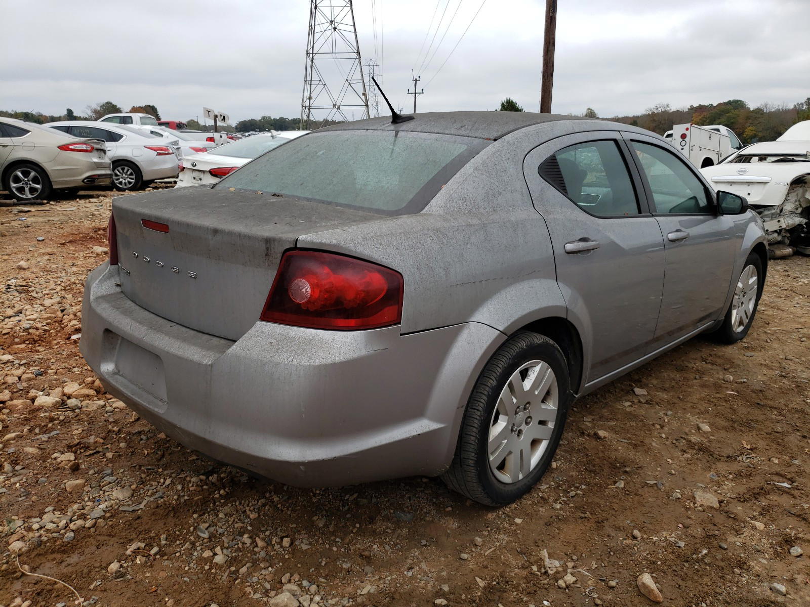 Photo 4 from auction – 2014 DODGE AVENGER SE with VIN 1C3CDZAB7EN167363